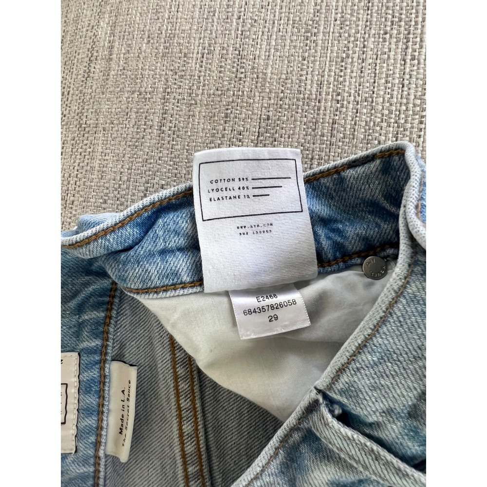 AYR The Secret Sauce Jeans Heirloom Wash 29 Wide Leg Light Blue - Picture 6 of 8
